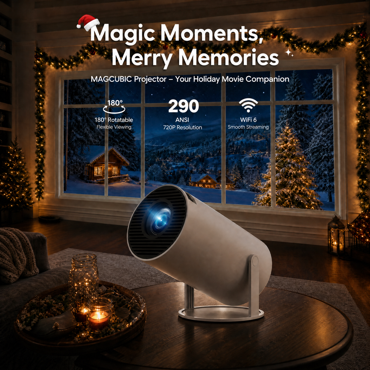 MerryBeam™ Christmas Window